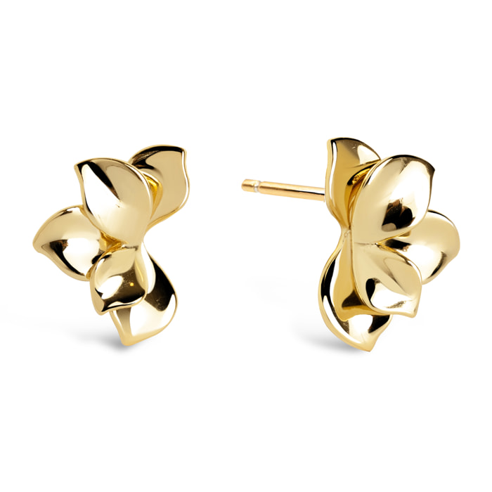 Orecchino Zinnia Placcato Oro