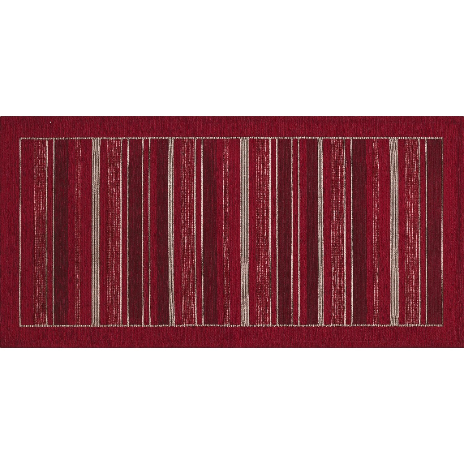 Corsia Tappeto Cucina Rosso