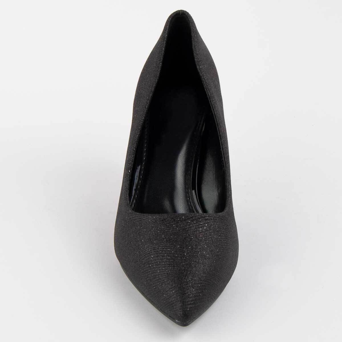 Zapato De Tacón - Negro - Altura: 8 Cm