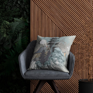Funda de almohada yasu gris