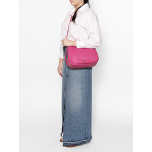 Borsa a spalla Sabina da donna In Vera pelle Made in Italy 29x20x11 cm