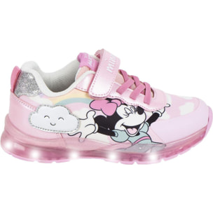Deportiva Suela Tpr Con Luces Minnie