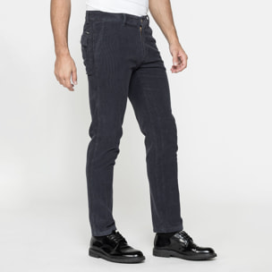 CHINO MOD. 610 REGOALRE IN VELLUTO 1000 RIGHE DA 12 oz.