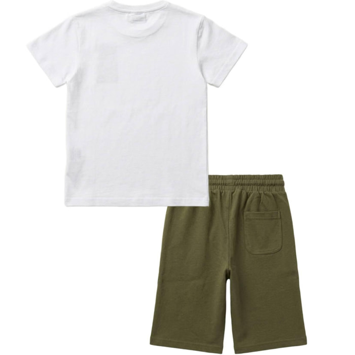 Set da bambino t-shirt + bermuda Basic