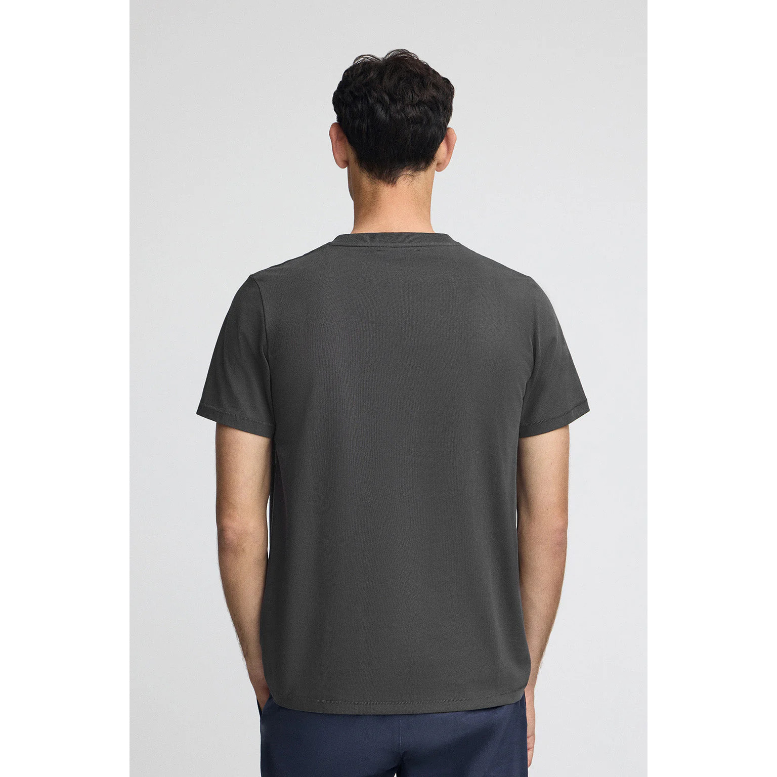 Maglietta grigio scuro con logo in gomma Rigby Go