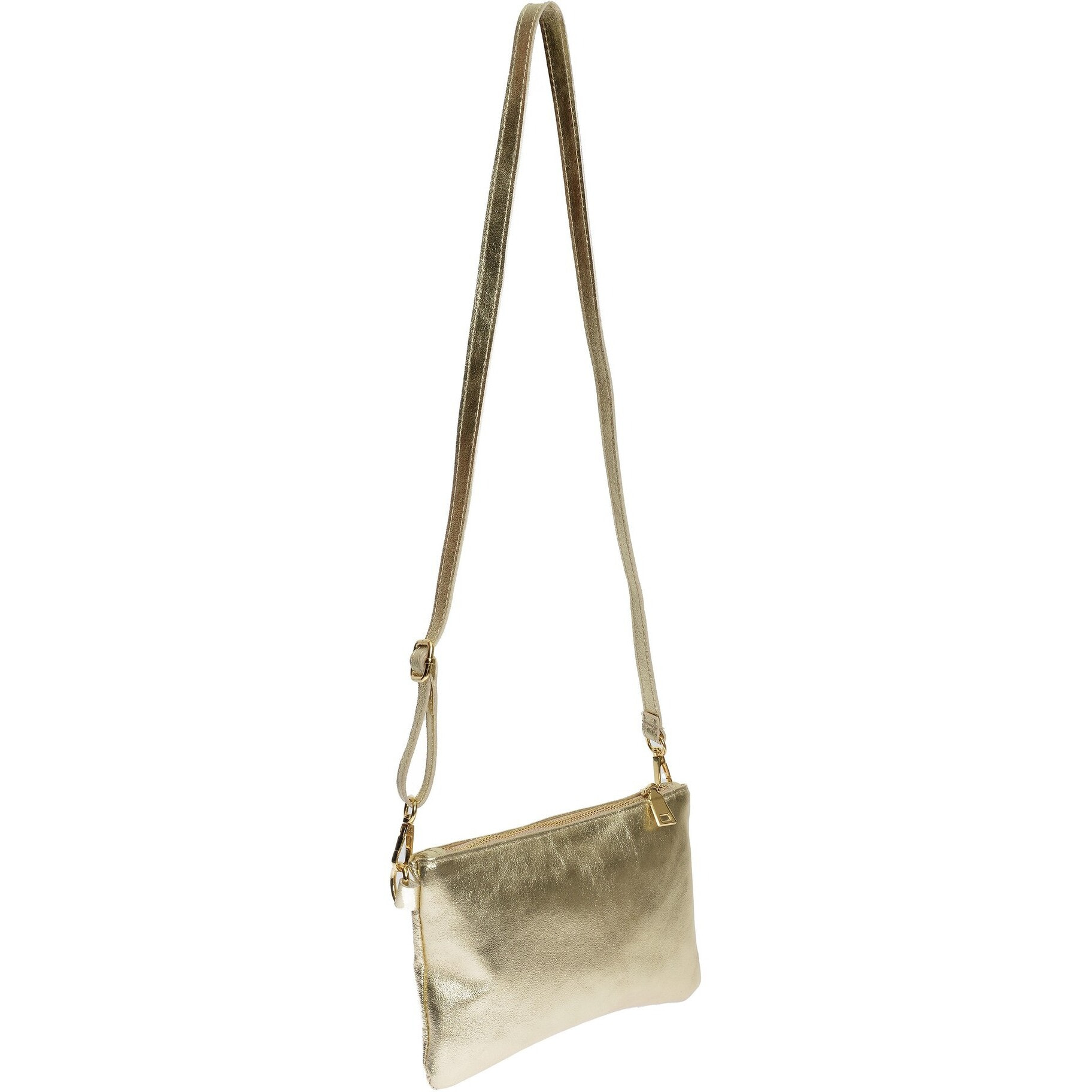 Borsa a spalla Anna Luchini Dorato