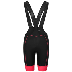 Briko - Tuta sportiva, Donna, Nero - ULTRALIGHT LADY BIBSHORT