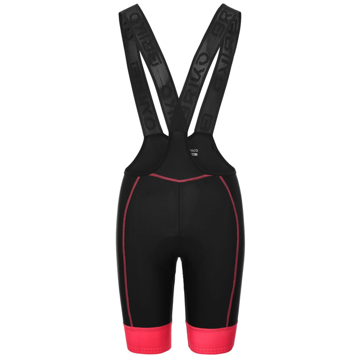 Briko - Tuta sportiva, Donna, Nero - ULTRALIGHT LADY BIBSHORT