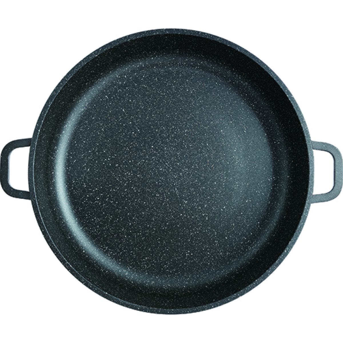 Cacerola baja con tapa 36X7.5CM 6L aluminio fundido Bergner Orion