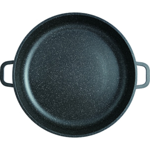 Cacerola baja con tapa 36X7.5CM 6L aluminio fundido Bergner Orion