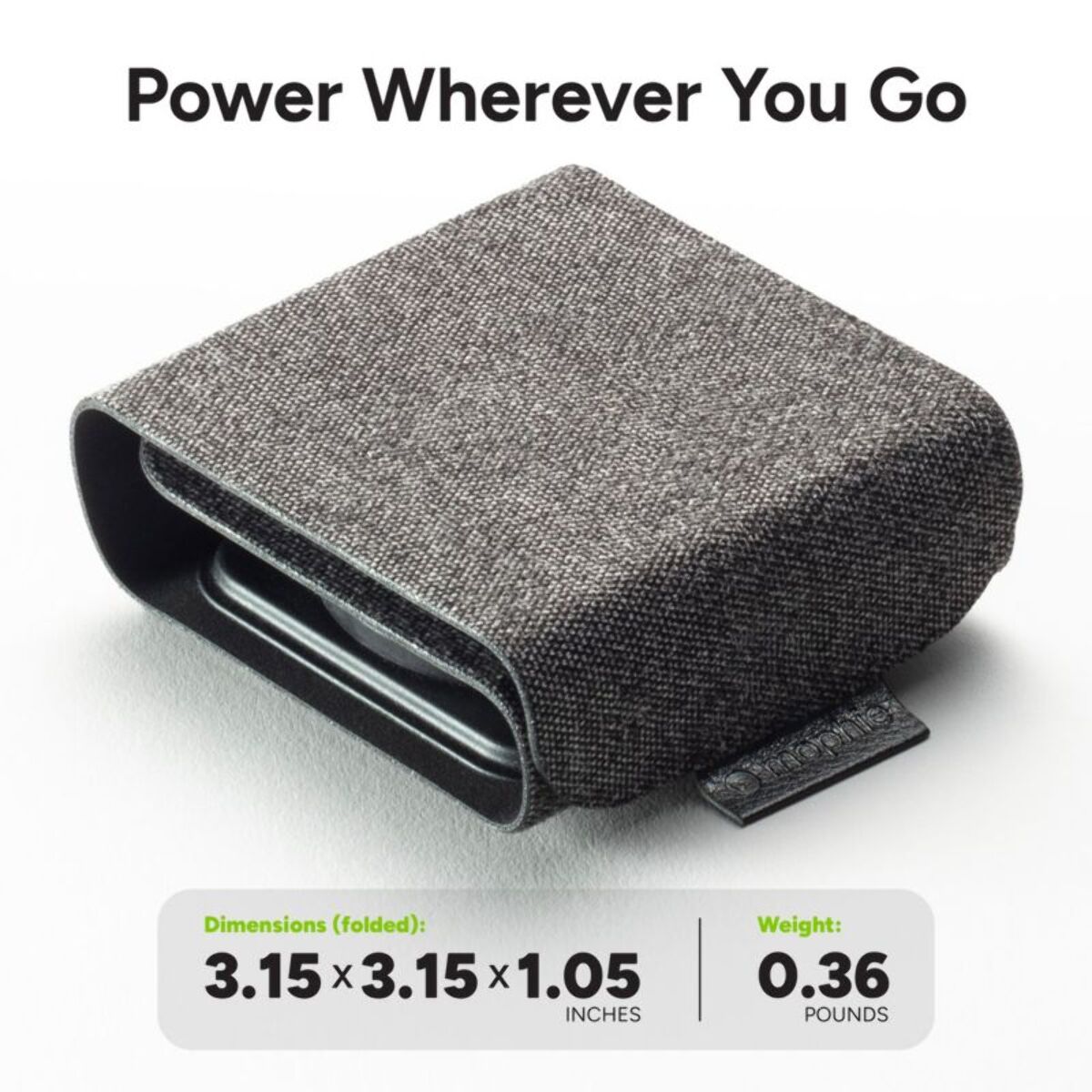 Chargeur induction MOPHIE Chargeur de voyage 3 en 1 sans fil