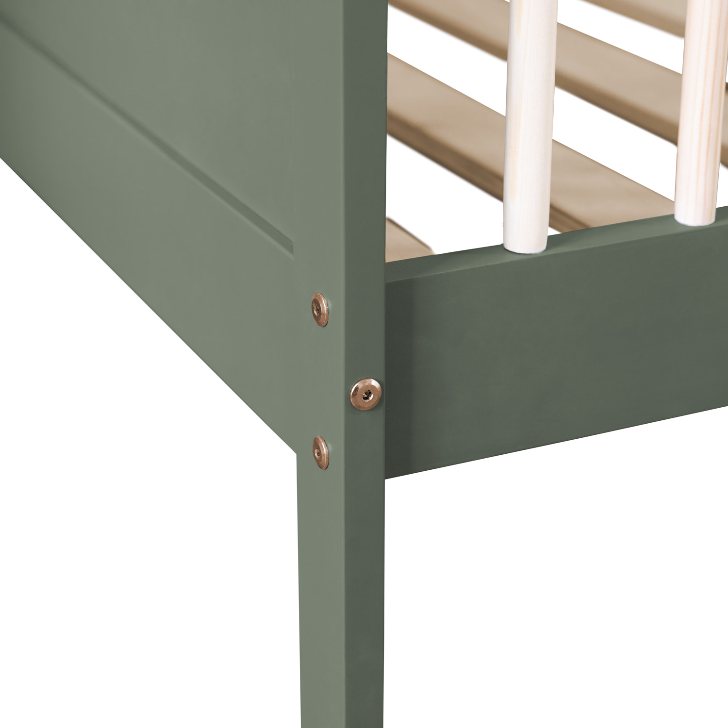 Lit pour enfant 190x90cm vert ADAM