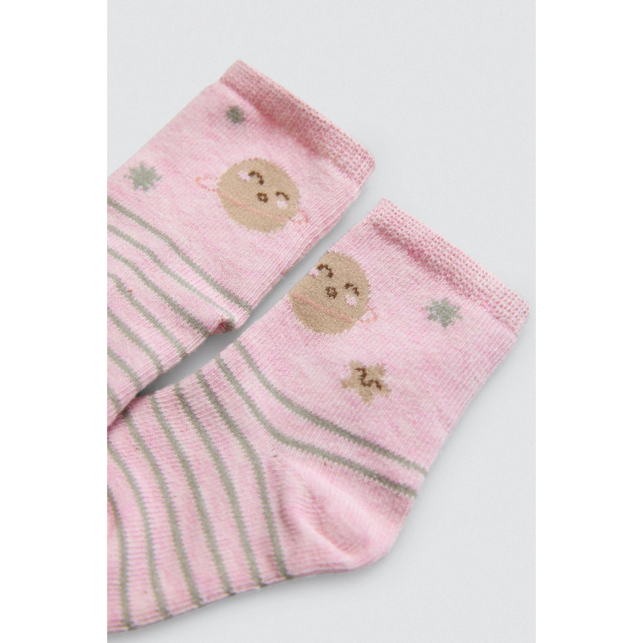 Confezione da 4 calzini per neonato stampati Universe