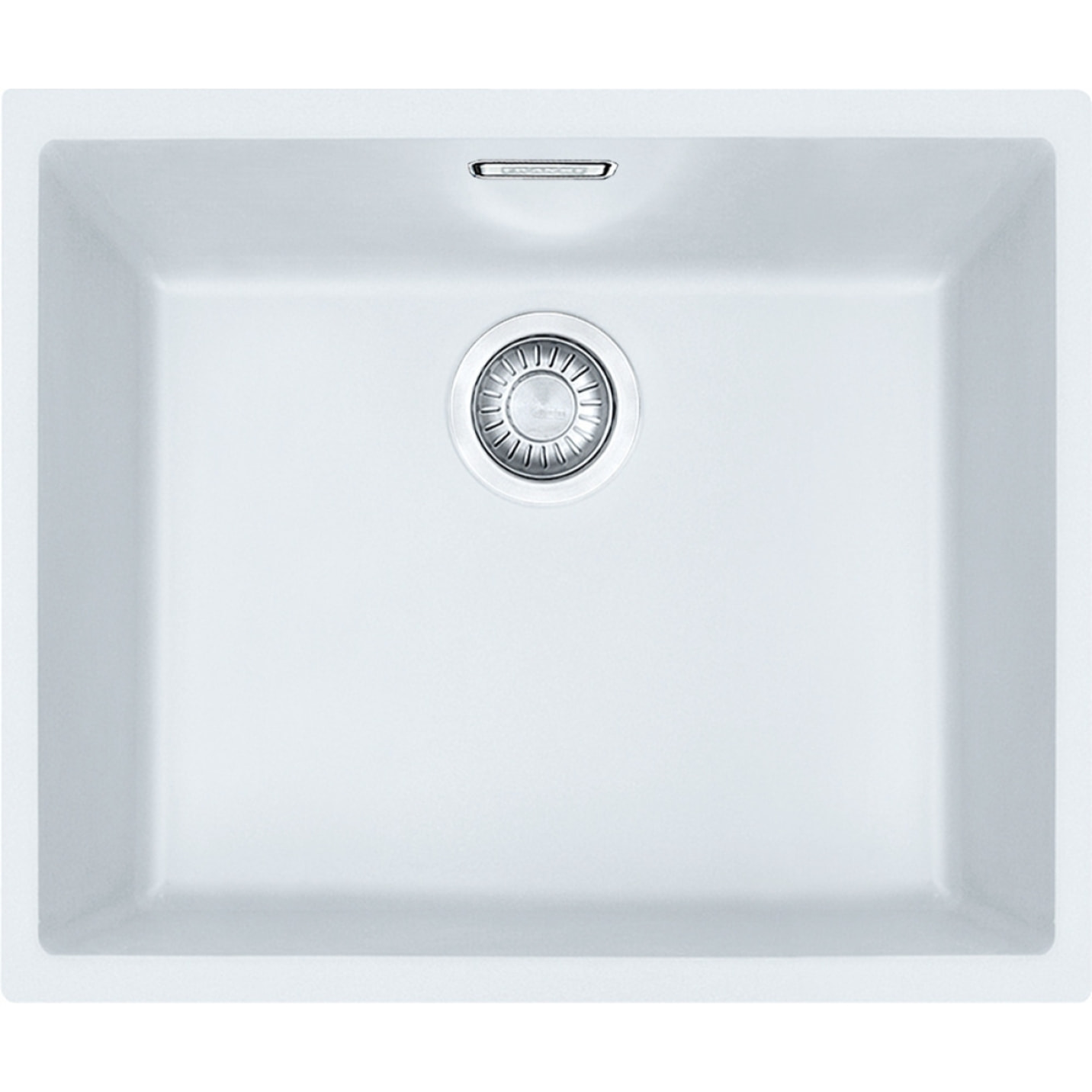 Sirius - SID 110-50 Tectonite® Blanc Polaire Evier Sous-Plan