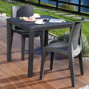 Mesa de exterior Kona Antracita