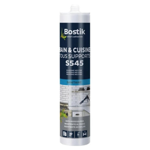 Mastic S545 Bain Cuisine Tous supports BOSTIK - 306158