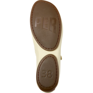 Bailarinas - CAMPER Right Nina - Beige - Piel lisa