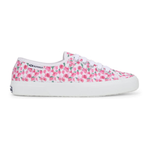 Superga - Donna Bianco - 3750 Bouganvillea Print Leggera