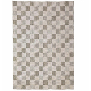 Tapis lavable MUTED CHECKERBOARD