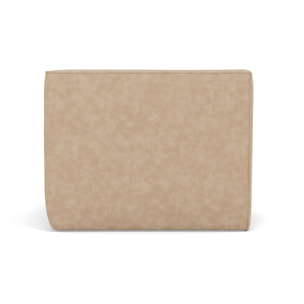 Alya - module d'angle en simili - Beige