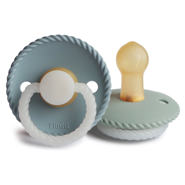 Frigg Pack 2 Chupetes Night Latex Rope