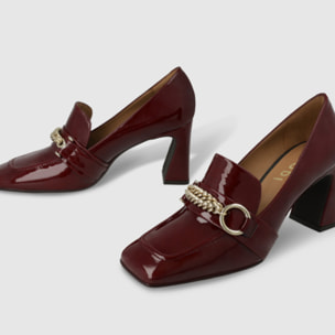 ZAPATOS DE SALÓN BURDEOS ELUDIS