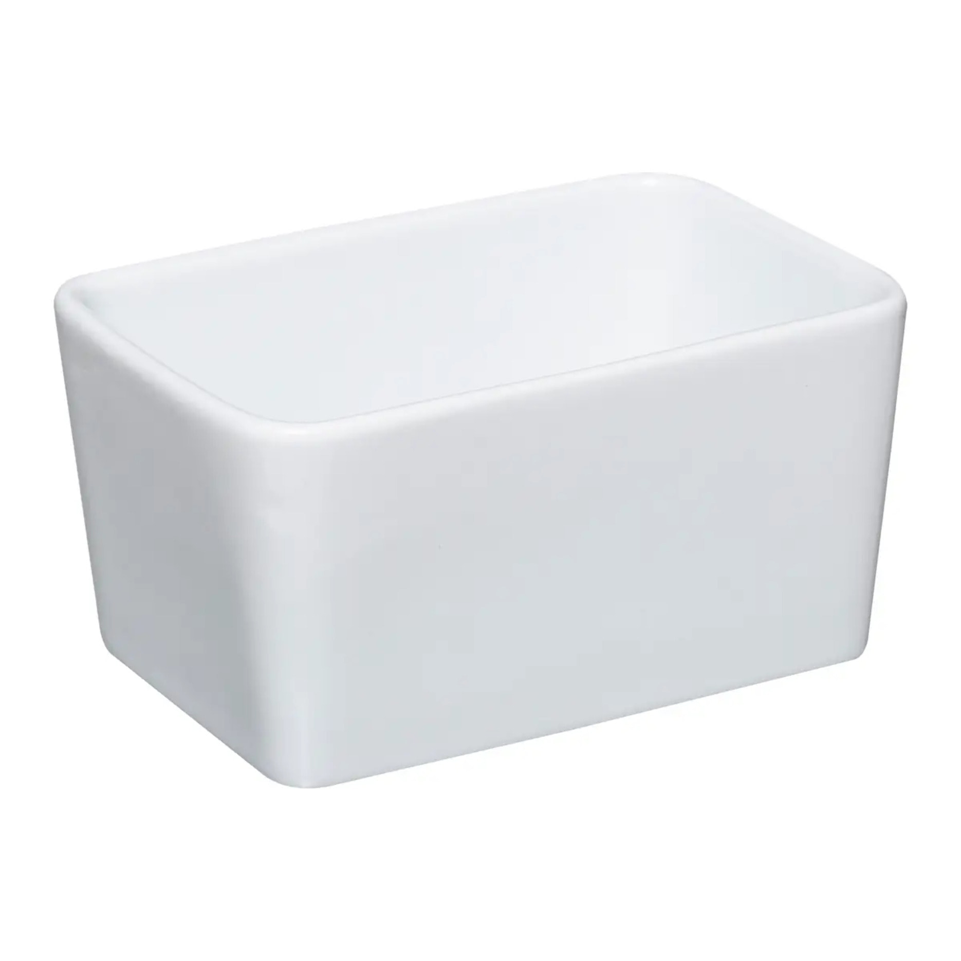 Beurrier céramique avec couteau "Seramik" blanc