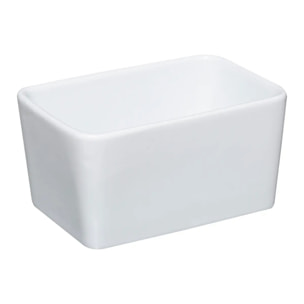 Beurrier céramique avec couteau "Seramik" blanc