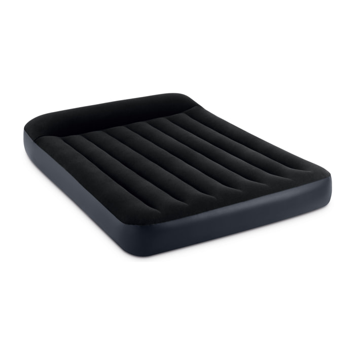 Intex Materasso Gonfiabile Dura-Beam Pillow Rest Piazza e Mezza con Pompa Elettrica Incorporata, 137x191x25 cm