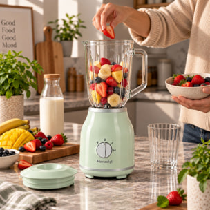 Blender 1,5L celadon  RETRO