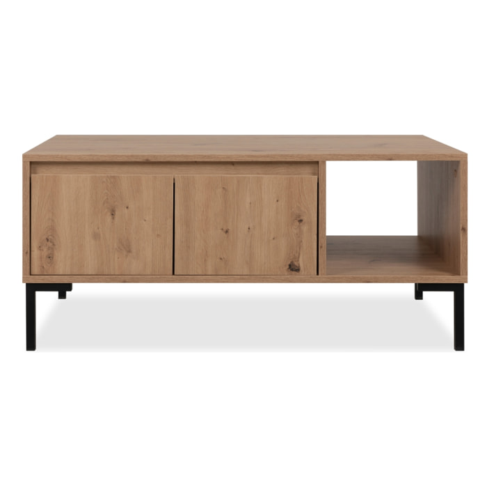 Table basse en bois avec rangements ANTILA