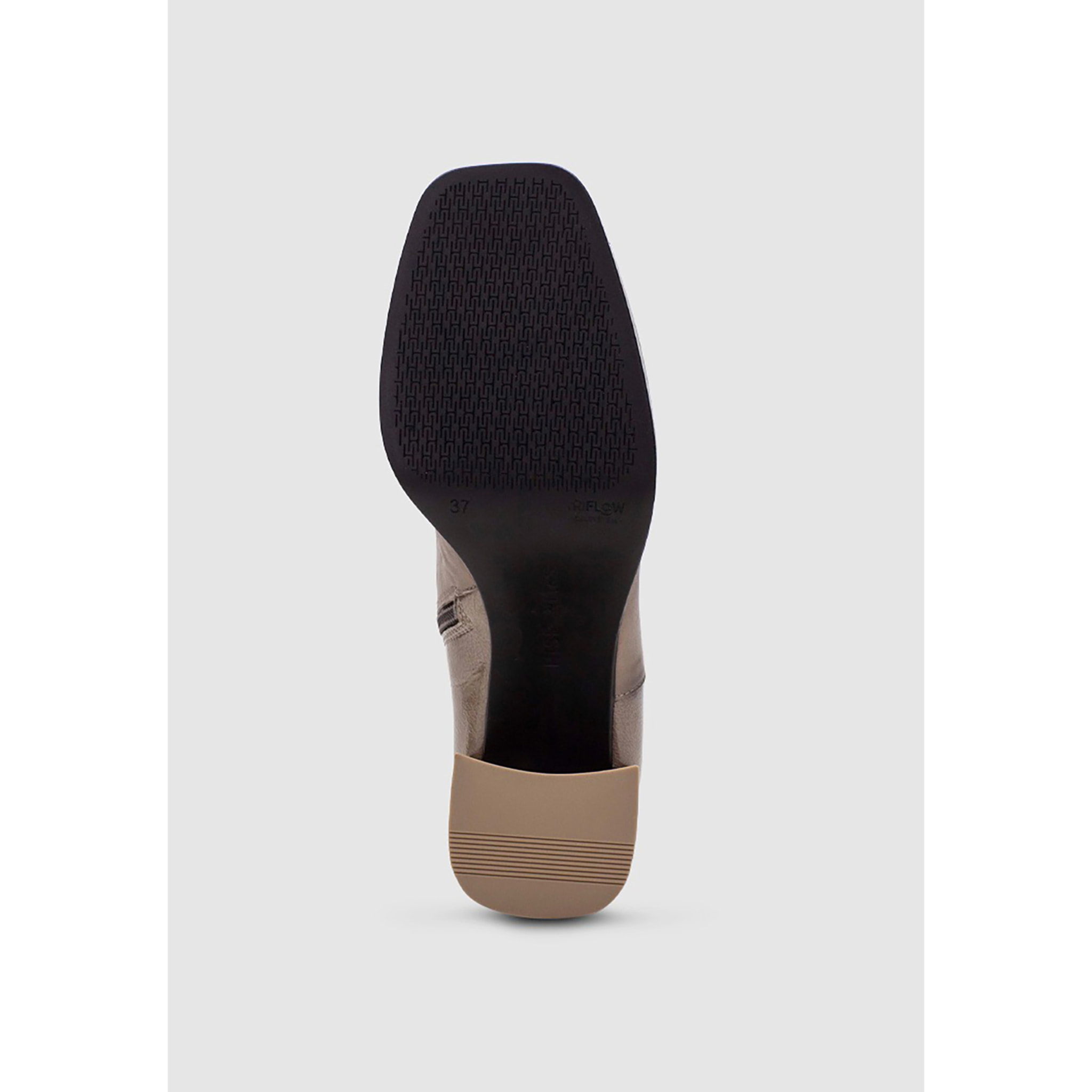 Botin Natalie Taupe 8 cm