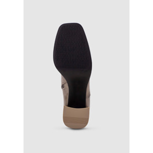 Botin Natalie Taupe 8 cm