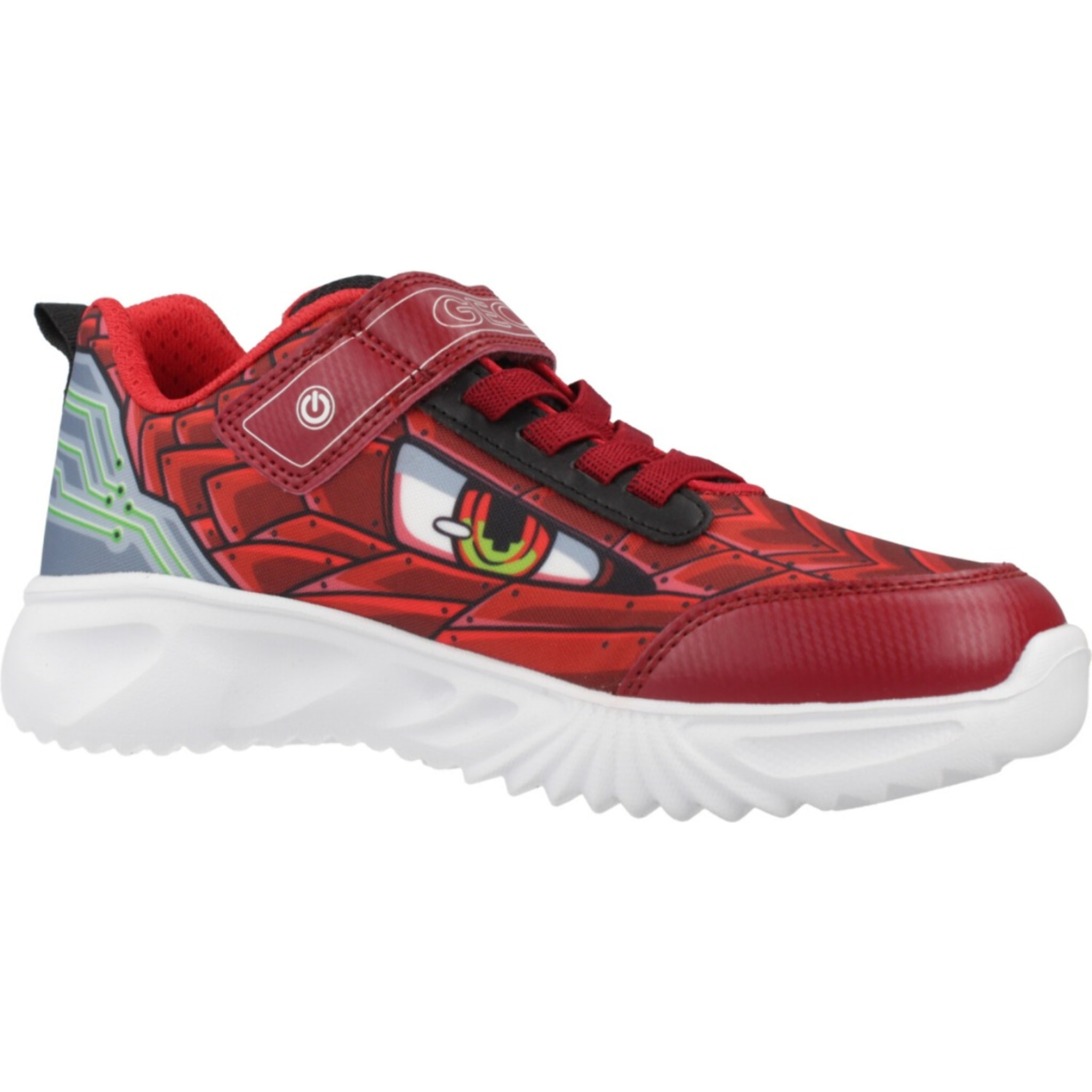 Zapatillas Niño de la marca GEOX  modelo J ASSISTER BOY ROJO