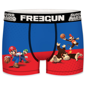 set de 5 calzoncillos bóxer mario bros para hombre microfibra