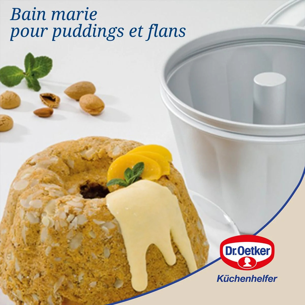 Moule à bain marie 21 x 14 x 15 cm Dr. Oetker Classics