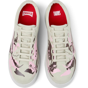 Zapatillas - CAMPER G3D Runner Up Twins - Beige - Cuero liso