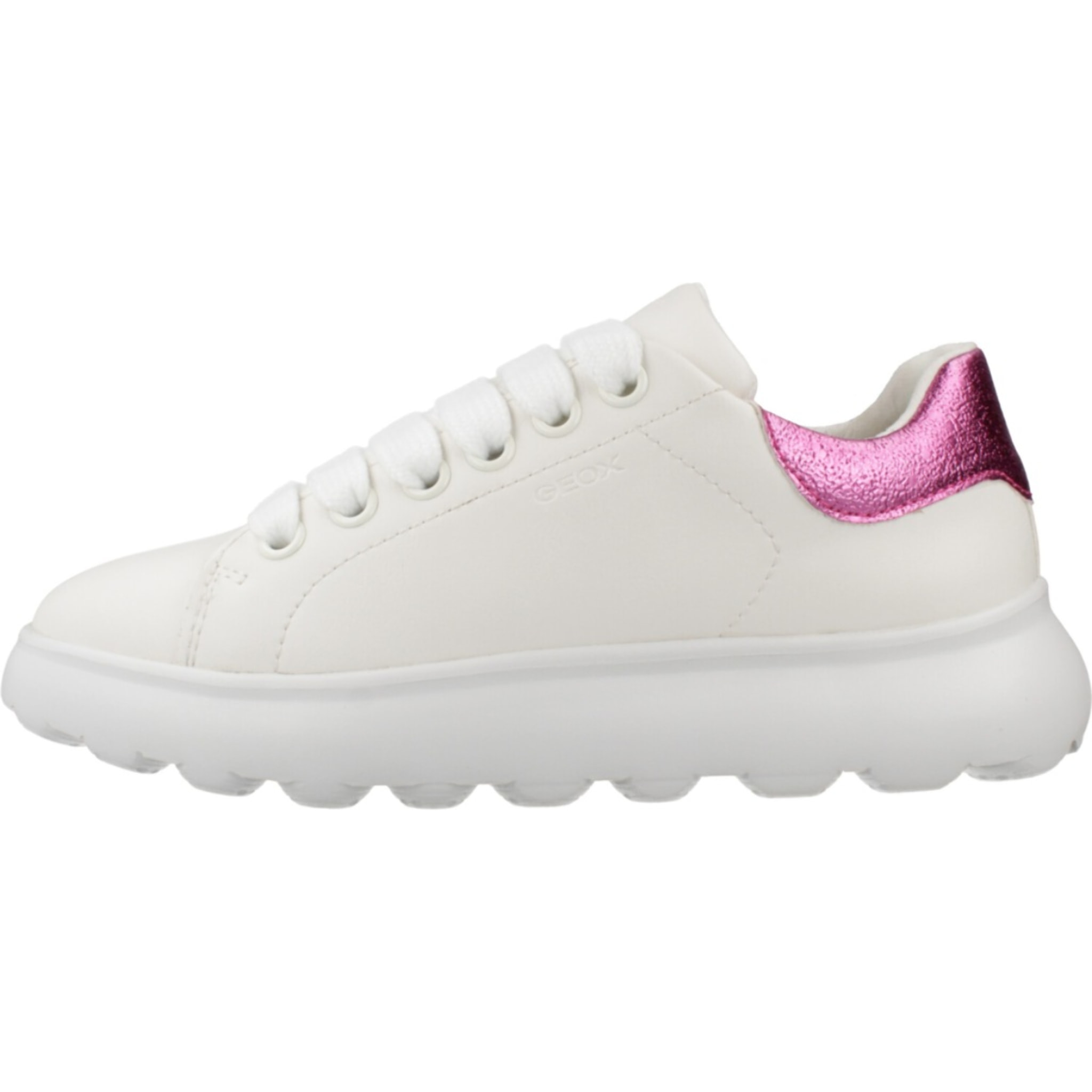 Zapatillas Niña de la marca GEOX  modelo J PUFFYPOP GIRL BLANCO