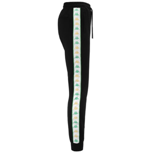 Kappa Pantaloni SPORT TROUSERS 222 BANDA ALANZI 2 Nero
