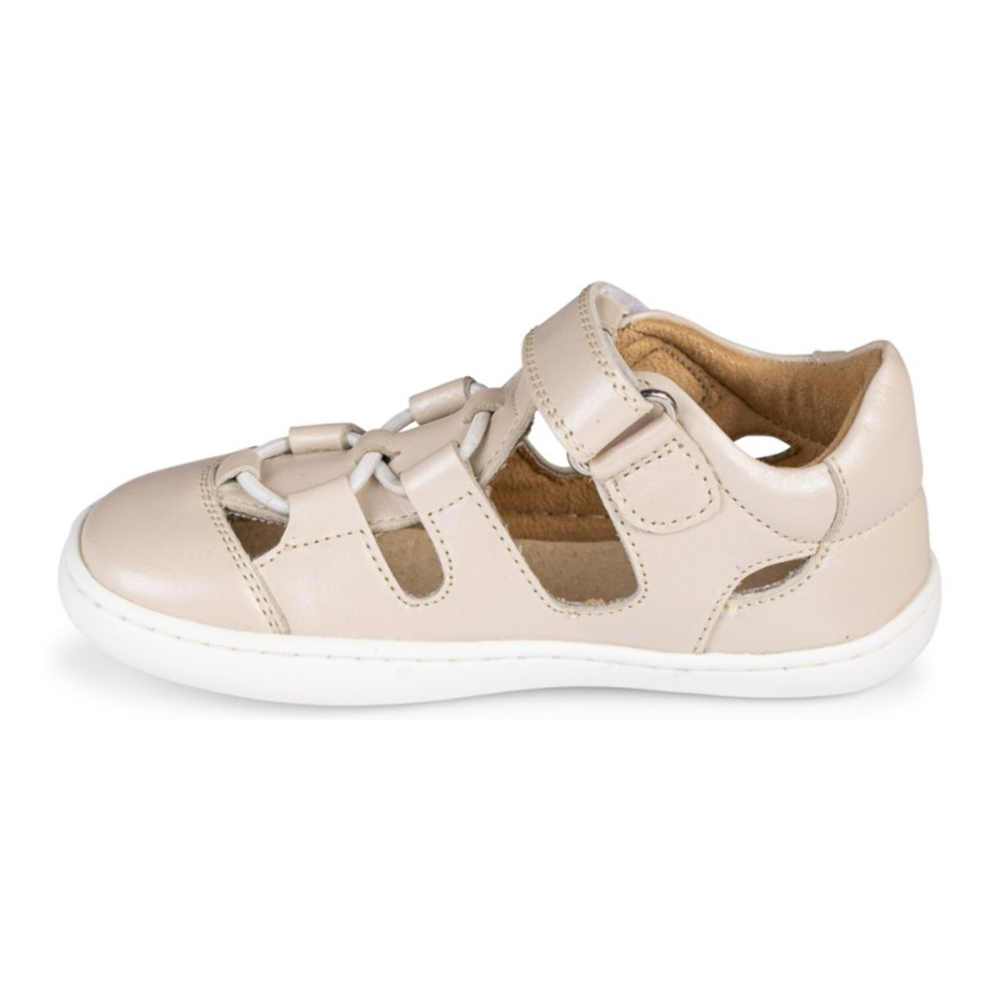 SANDALIA CERRADA BAREFOOT BEIGE – SUAVIDAD TOTAL