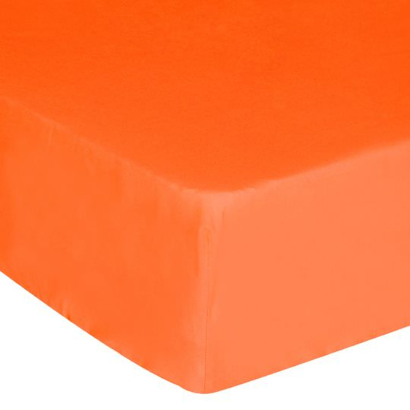 Sottolenzuolo c/angoli IPERSAN Puro Cotone Arancio