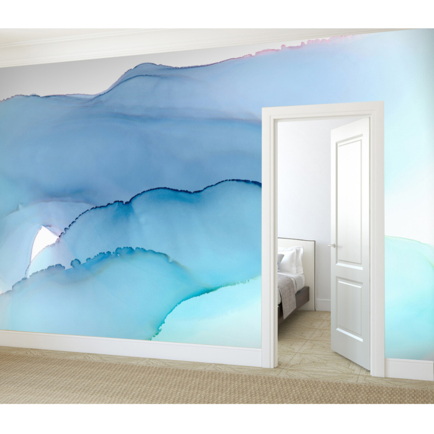 Papier peint panoramique Lazuli - Découvrez-le dès maintenant !