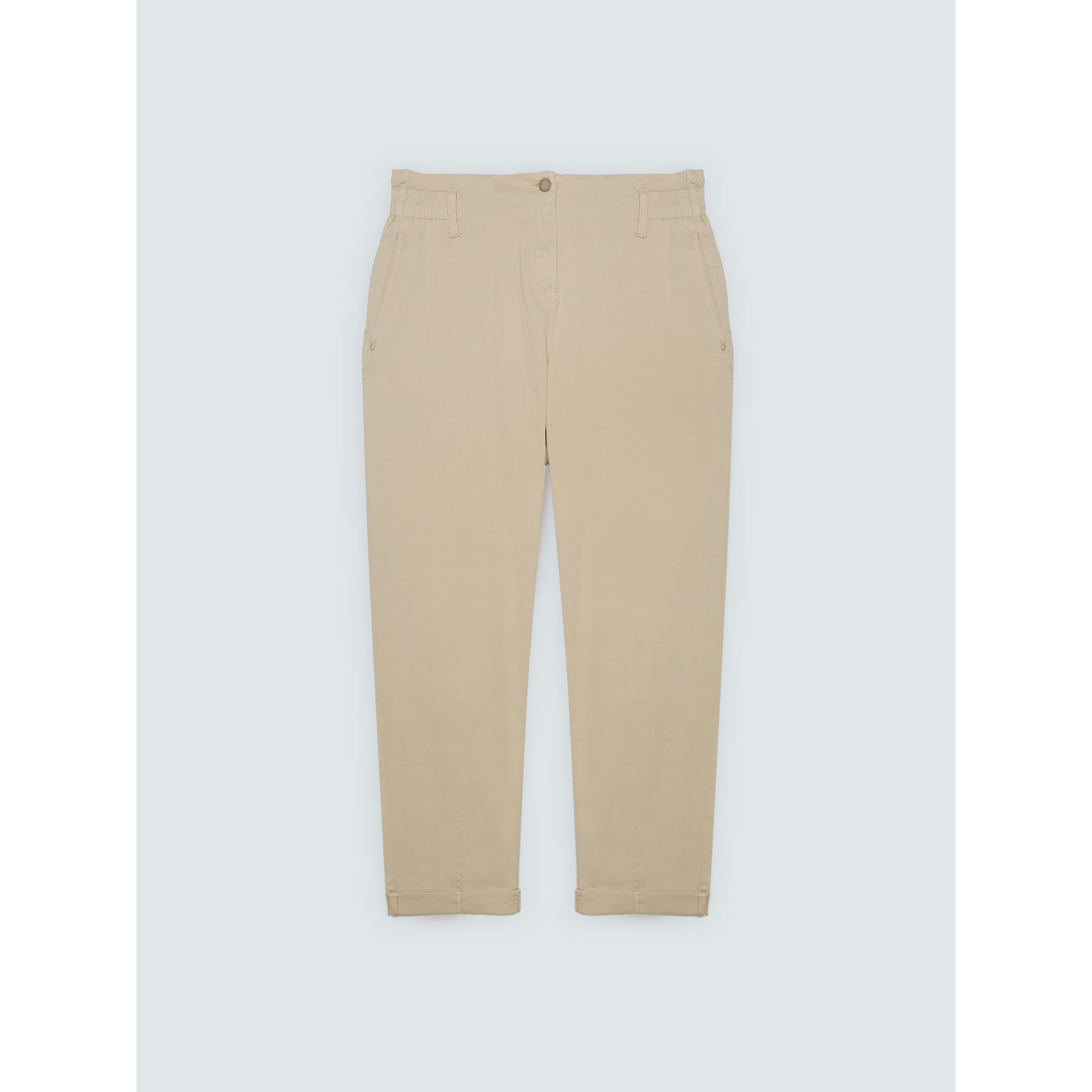 Fiorella Rubino - Pantaloni Balloon in cotone - Beige