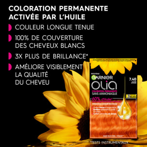 Garnier Olia Coloration 7.40 Cuivré Intense