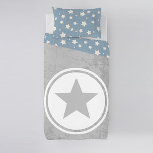 Cool Kids - Funda Nórdica Estampada - Infantil - Cierre Solapa - Incluye 1 Funda de Almohada - 100% Algodón - Ivett A