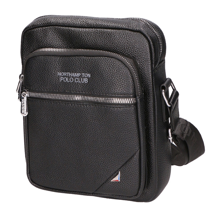 Borsa a spalla da uomo In Ecopelle Prodotto Vegano 20x24x5 cm