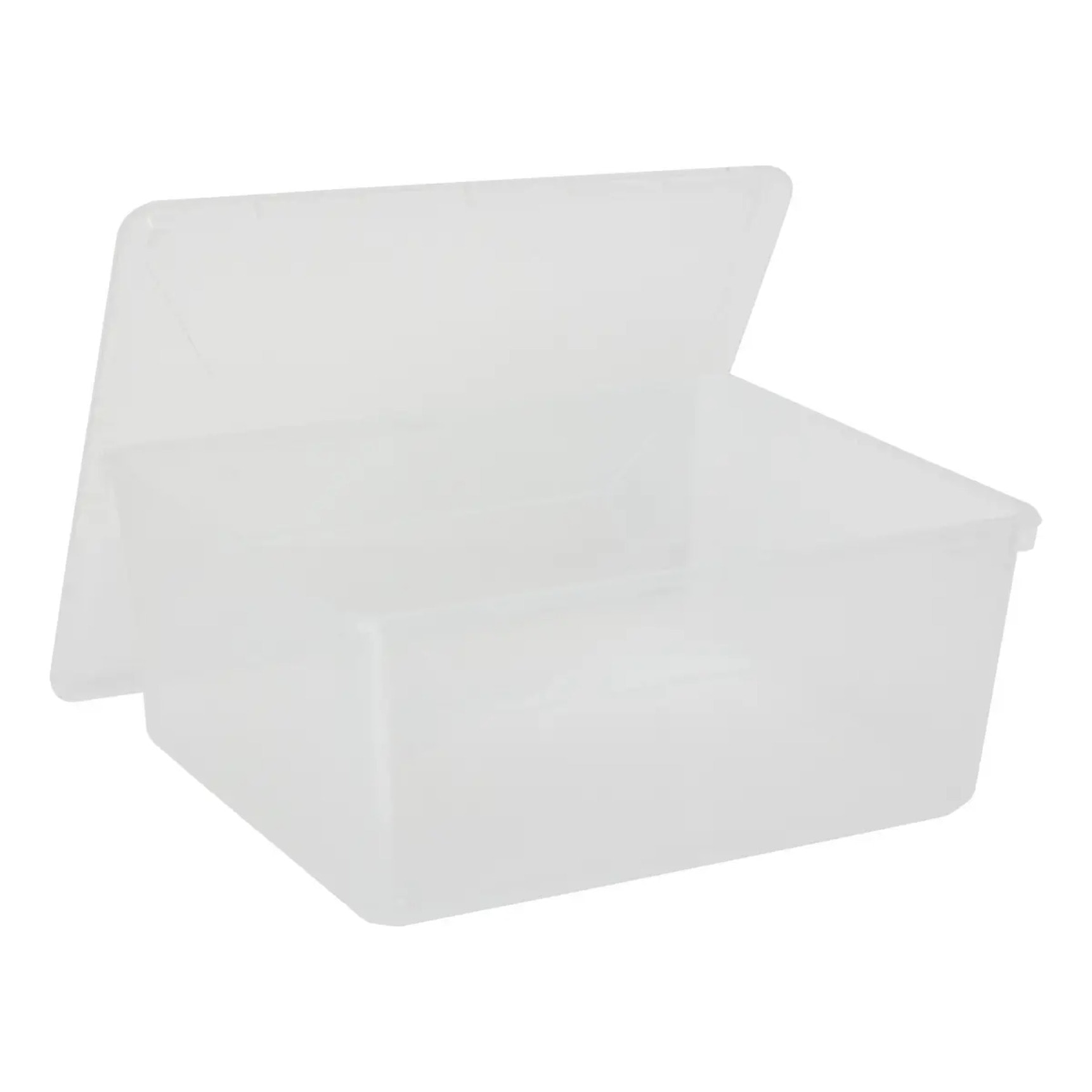 Boîte en plastique transparente 17,8L Simply+
