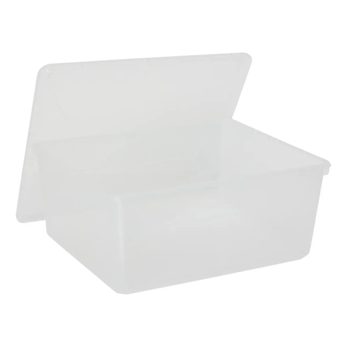 Boîte en plastique transparente 17,8L Simply+
