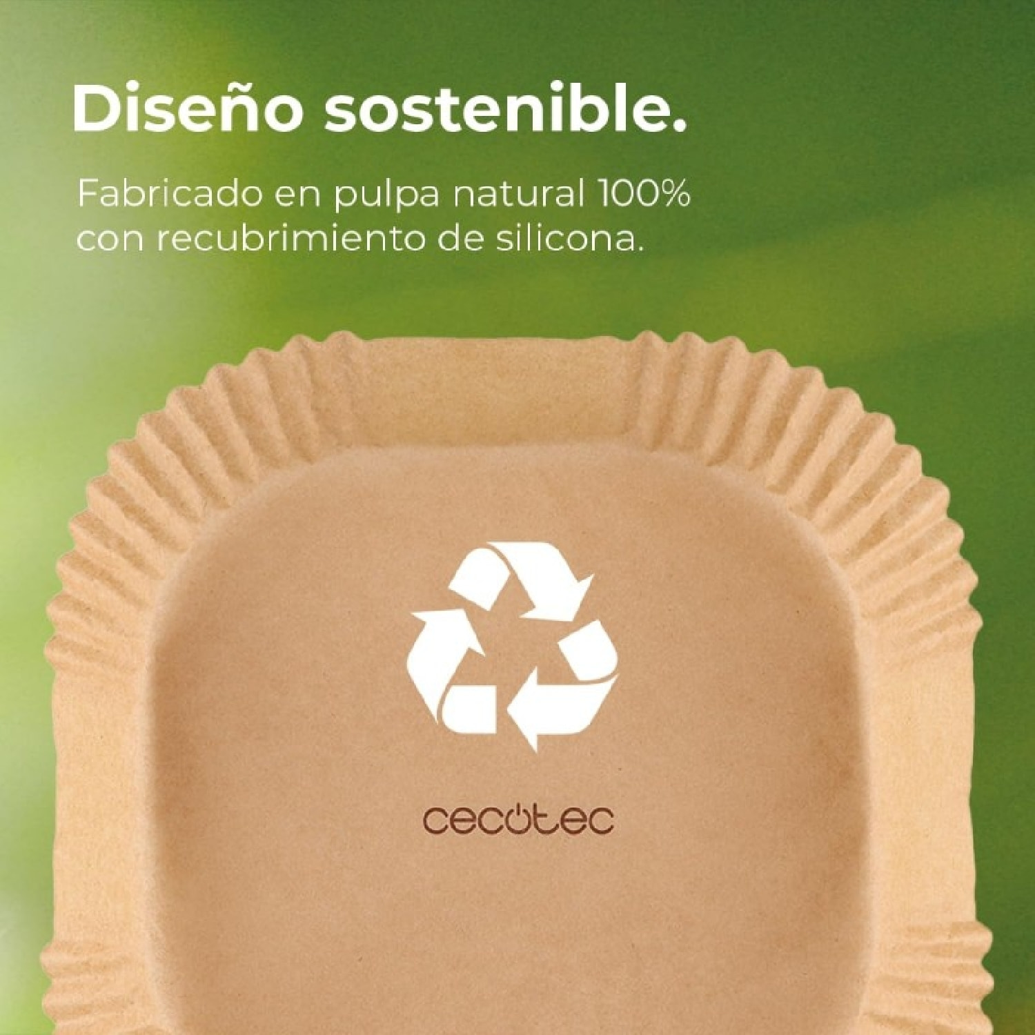 Cecotec Accesorios de Papel para Freidora de Aire sin Aceite Cecofry Paper Pack.