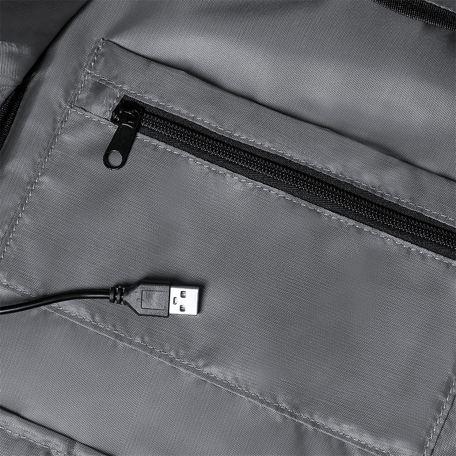 Mochila Antirrobo Conexión USB. Acolchada. Bolsillo Acolchado para Portátil y Tablet